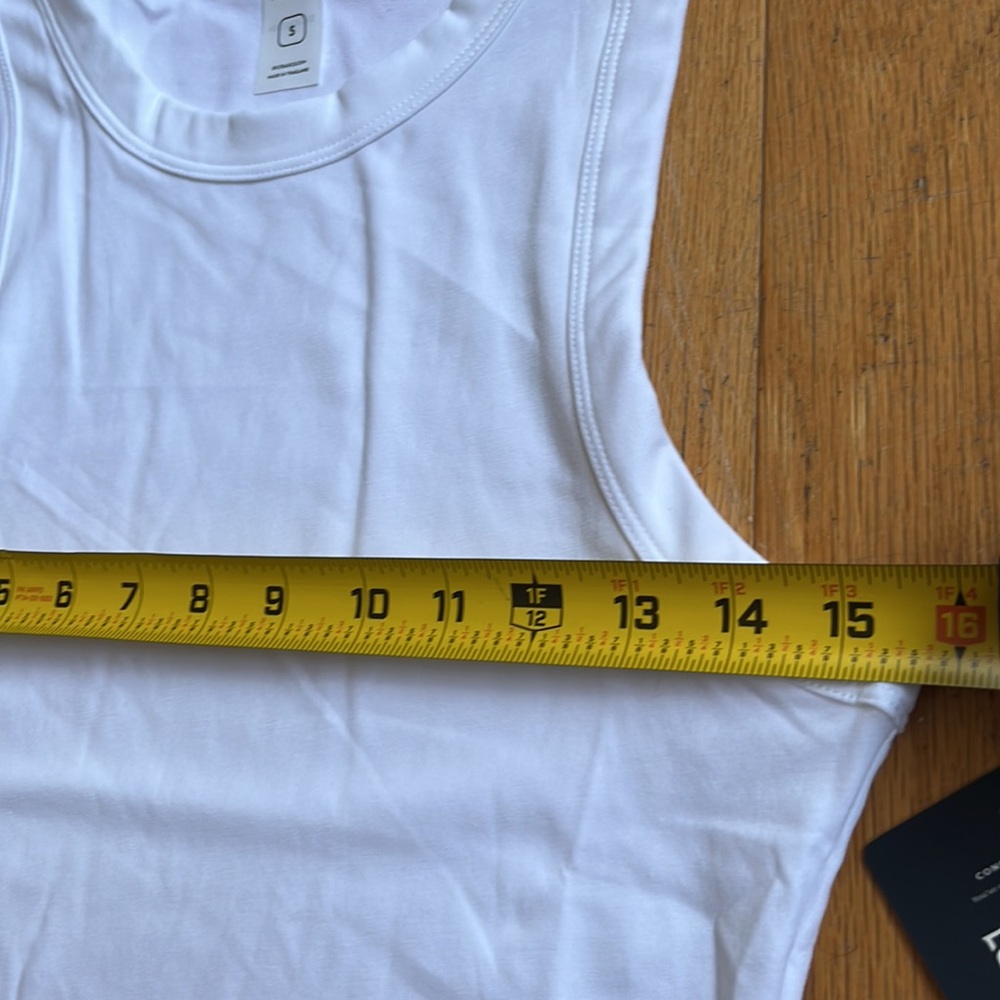 BYLT Basics White Women's Tank Top - Picture 4 of 15